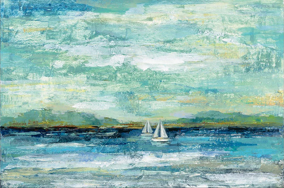Cuadro canvas calm lake