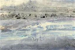 Cuadro canvas silver horizon