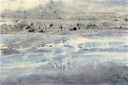 Cuadro canvas silver horizon