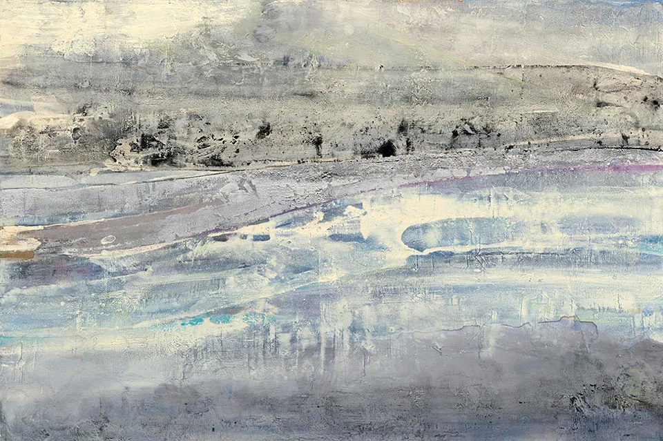 Cuadro canvas silver horizon