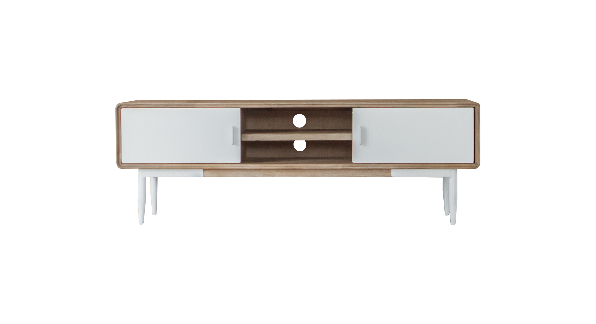Mueble tv 2 puertas nórdico Davinia