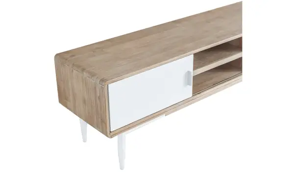 Mueble tv 2 puertas nórdico Davinia