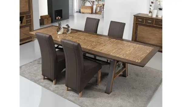 Mesa de comedor extensible vintage Tenan