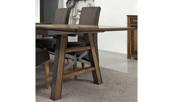 Mesa de comedor extensible vintage Tenan
