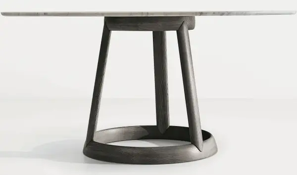 Mesa de comedor redonda marmol Greeny Bonaldo