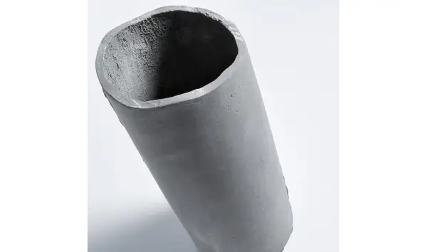 Jarron cemento Nille gris oscuro