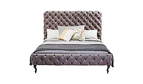 Cama Desire azul plata