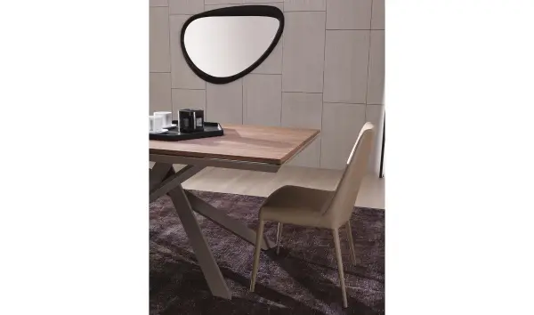 Mesa de comedor nogal canaletto 4x4 Ozzio