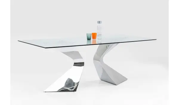 Mesa de comedor Gloria cromo