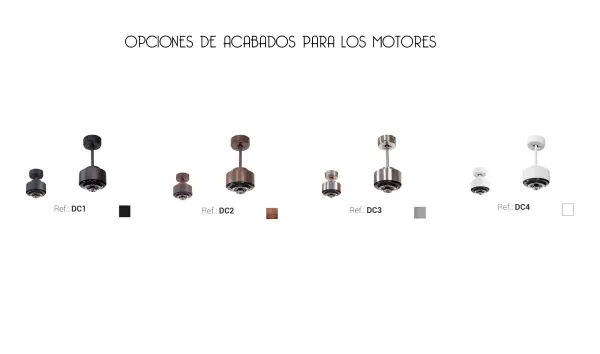 Ventilador 3 palas de madera Signes