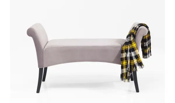 Banco Motley Velvey Silvergrey