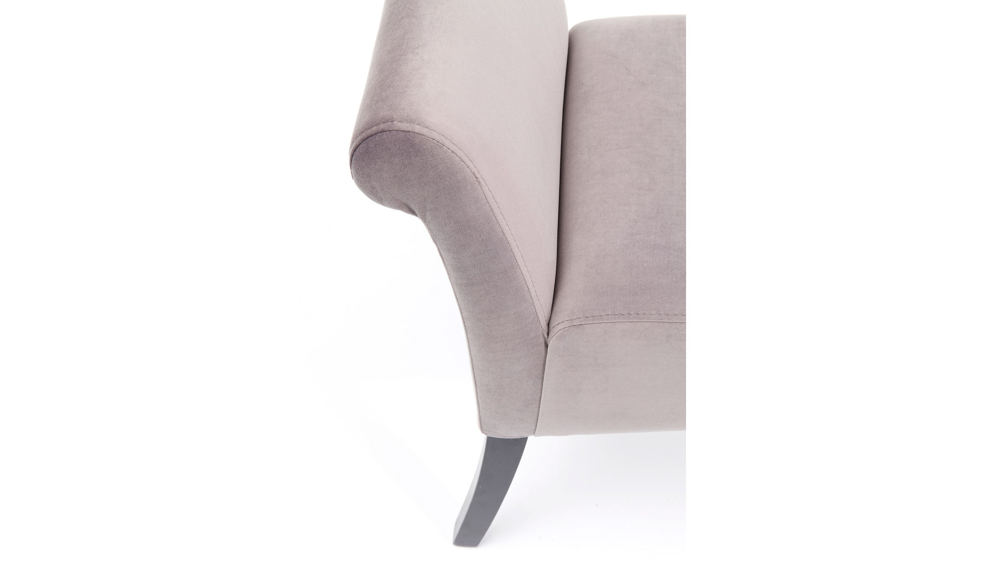 Banco Motley Velvey Silvergrey
