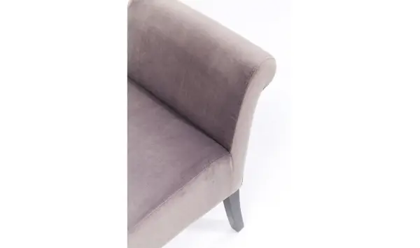 Banco Motley Velvey Silvergrey