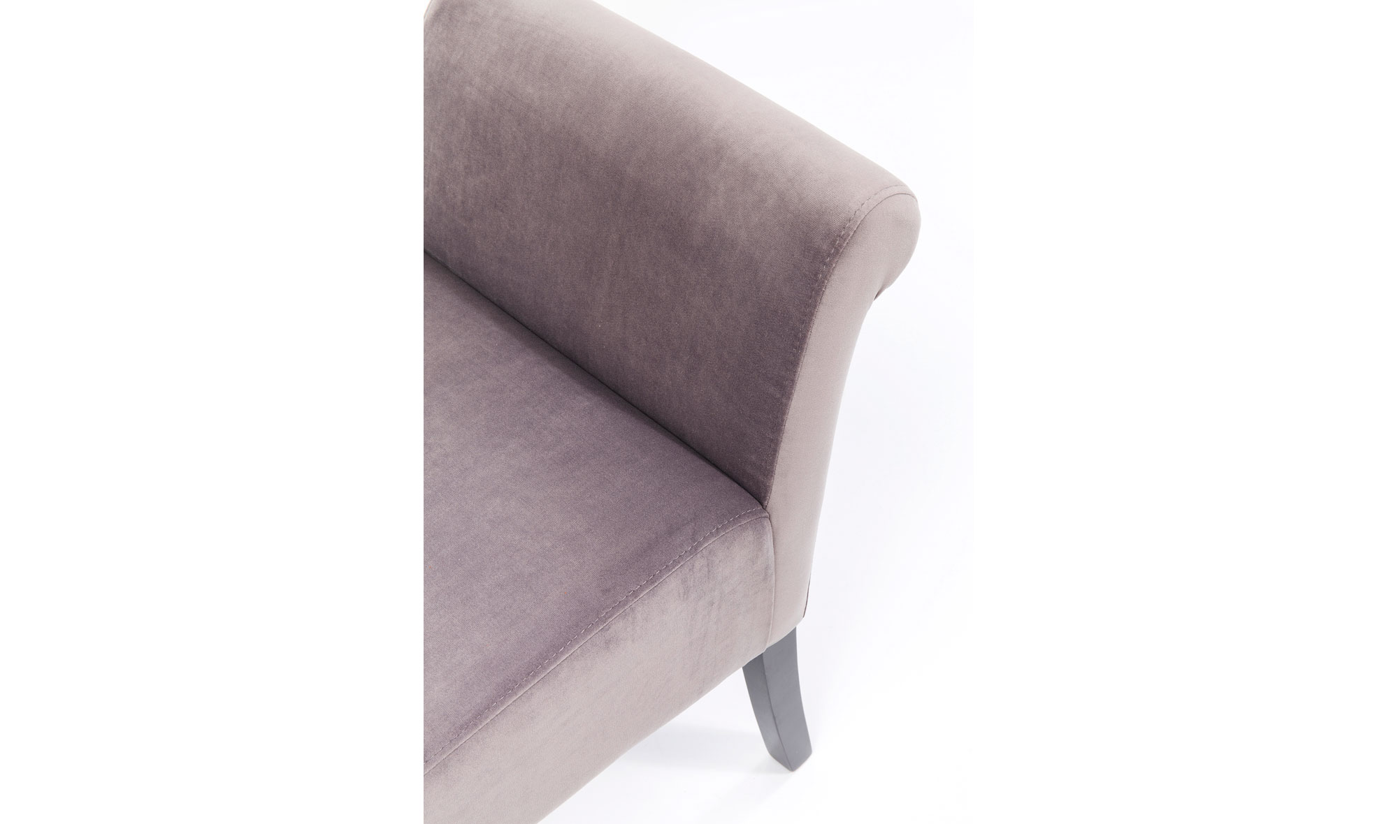 Banco Motley Velvey Silvergrey