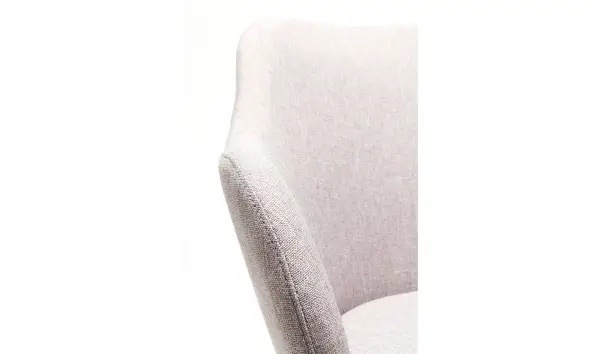 Silla con reposabrazos Lady gris