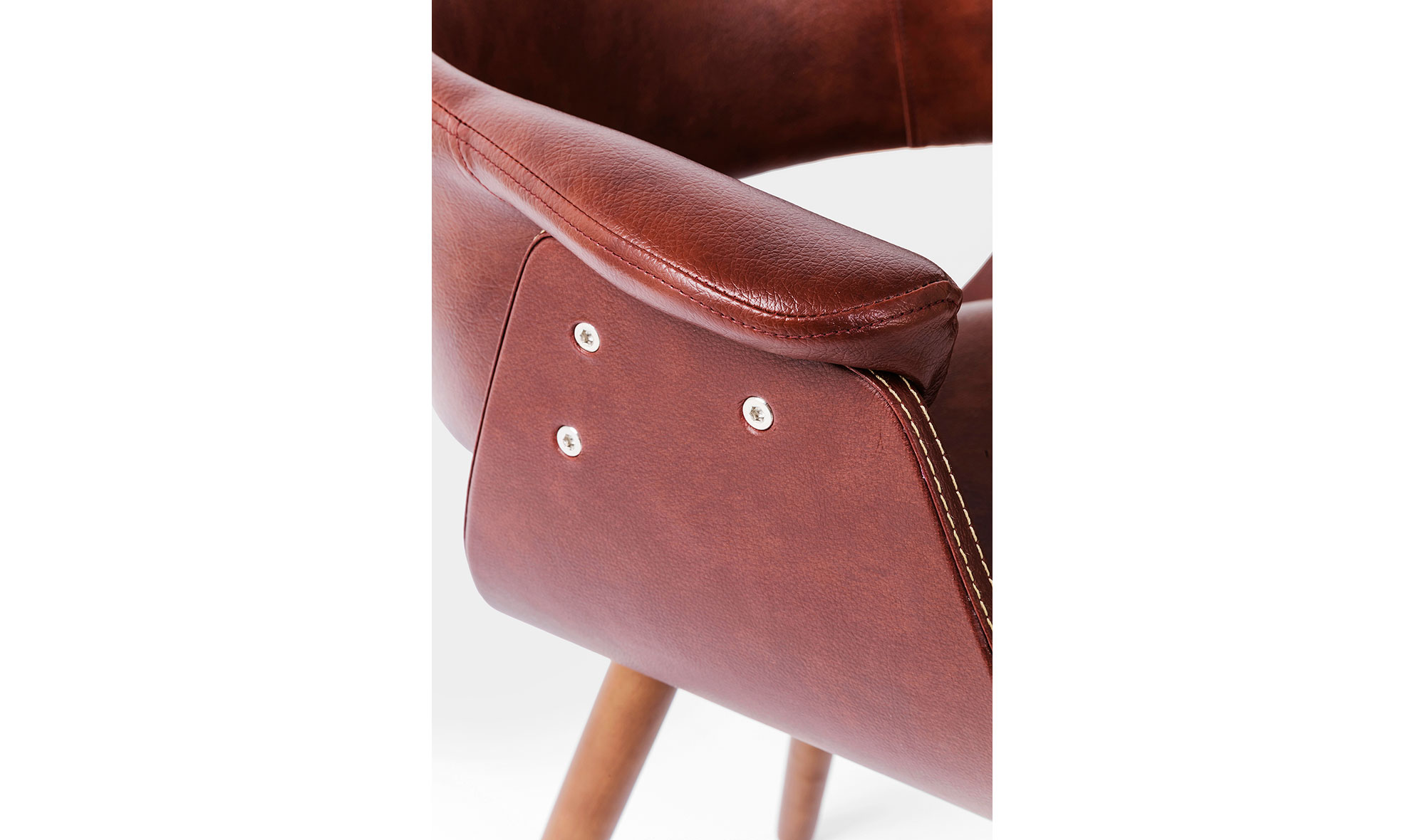 Sillón nougat vintage Monaco Kare