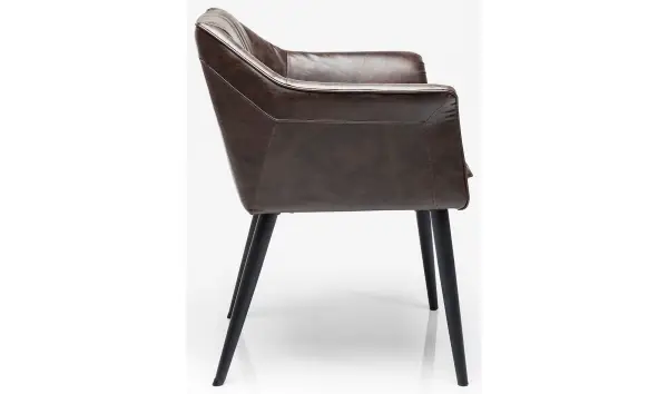 Sillón marrón vintage Diner