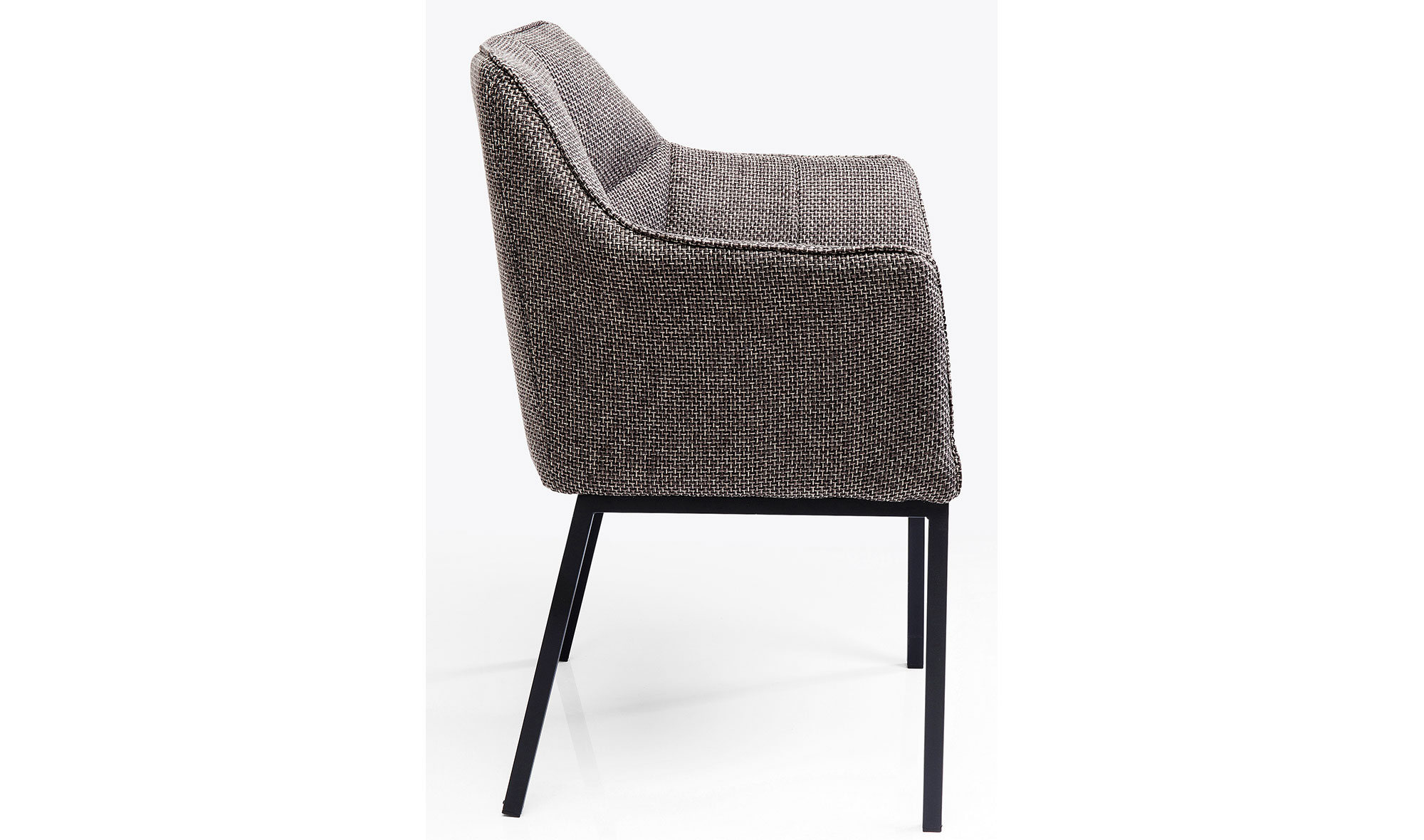 Silla gris con reposabrazos Thinktank