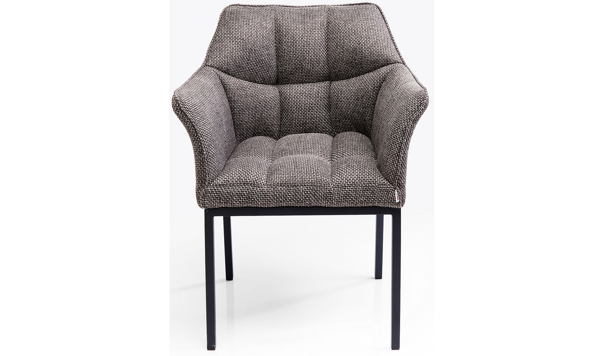 Silla gris con reposabrazos Thinktank