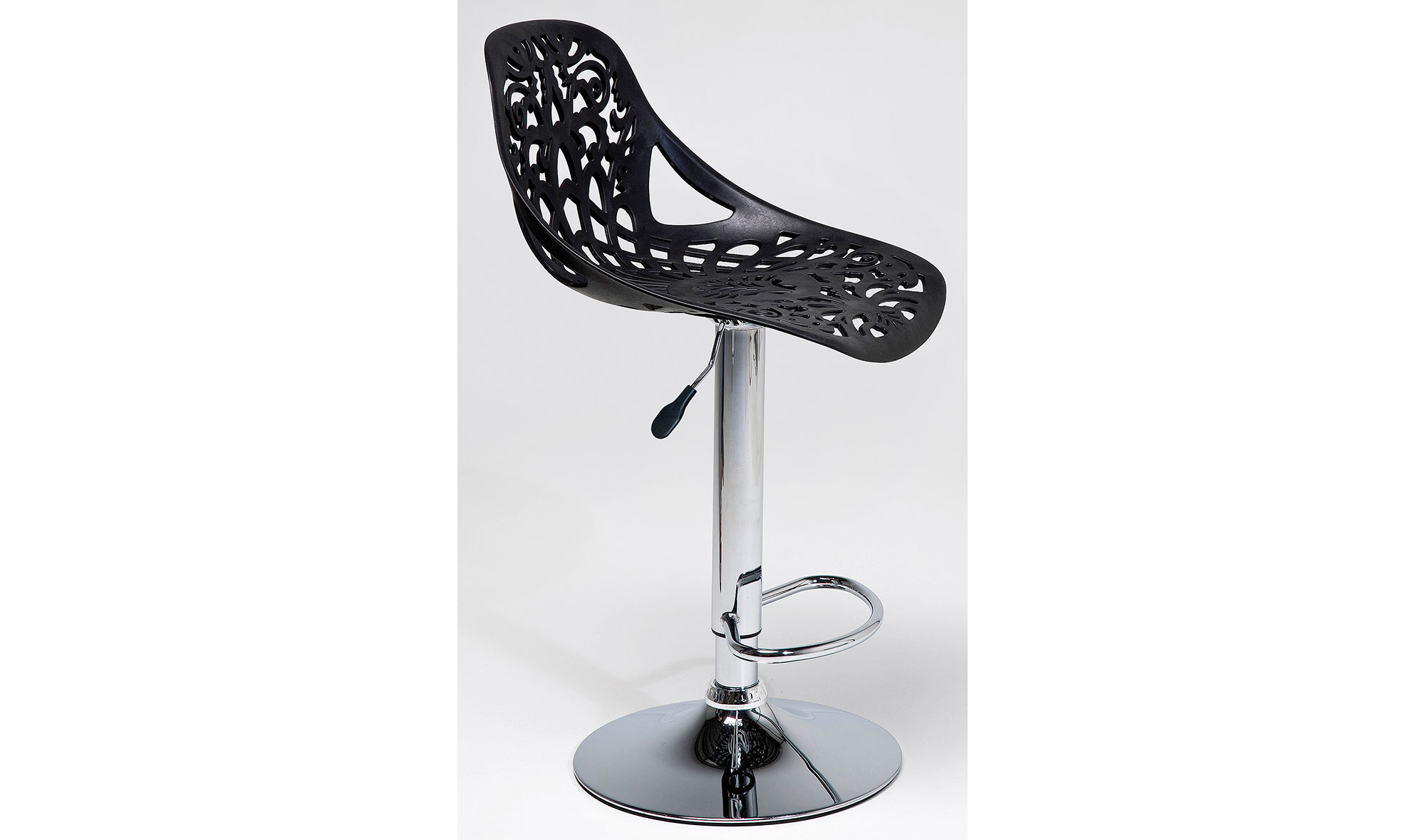 Taburete bar Ornament negro
