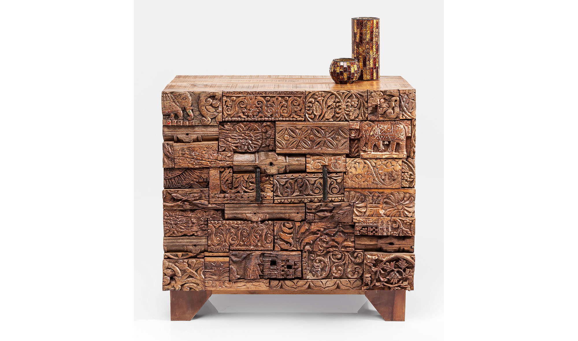 Cómoda Shanti Puzzle Surprise con 2 puertas Nature