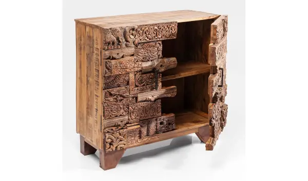Cómoda Shanti Puzzle Surprise con 2 puertas Nature