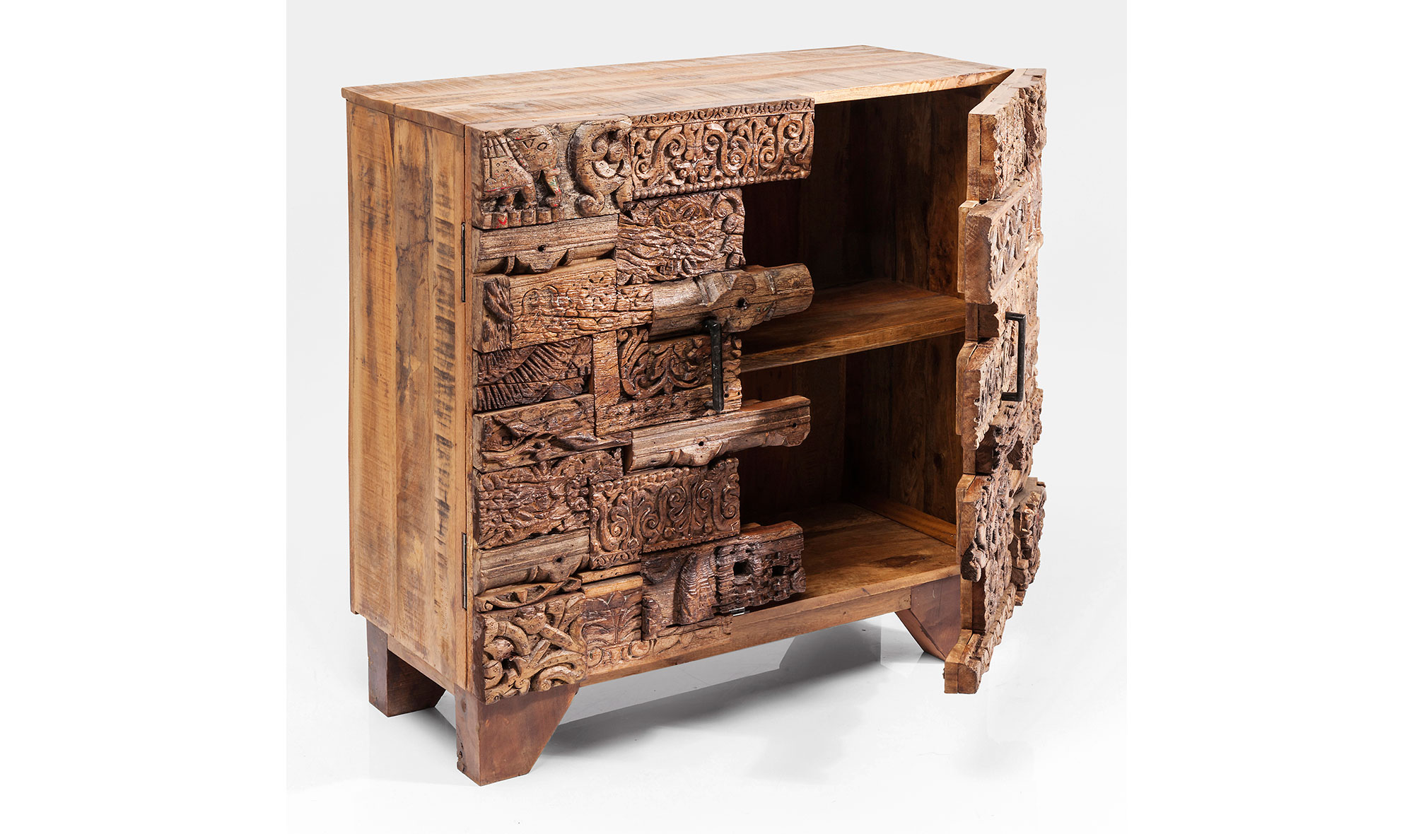 Cómoda Shanti Puzzle Surprise con 2 puertas Nature