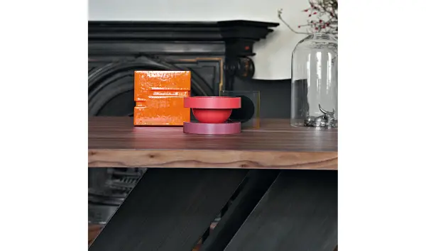 Mesa de comedor nogal americano TL Bonaldo