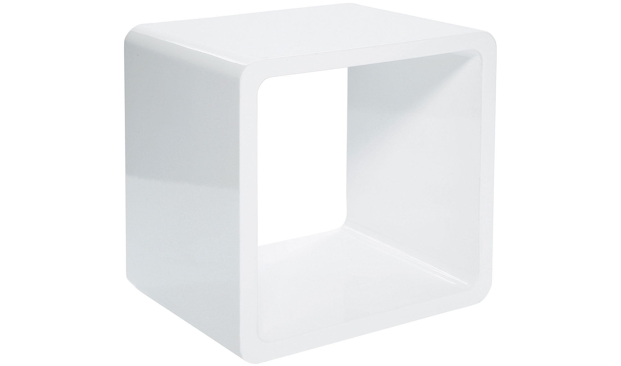 Cubo Lounge MDF blanco