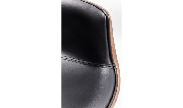 Silla giratoria Club 54 Walnut