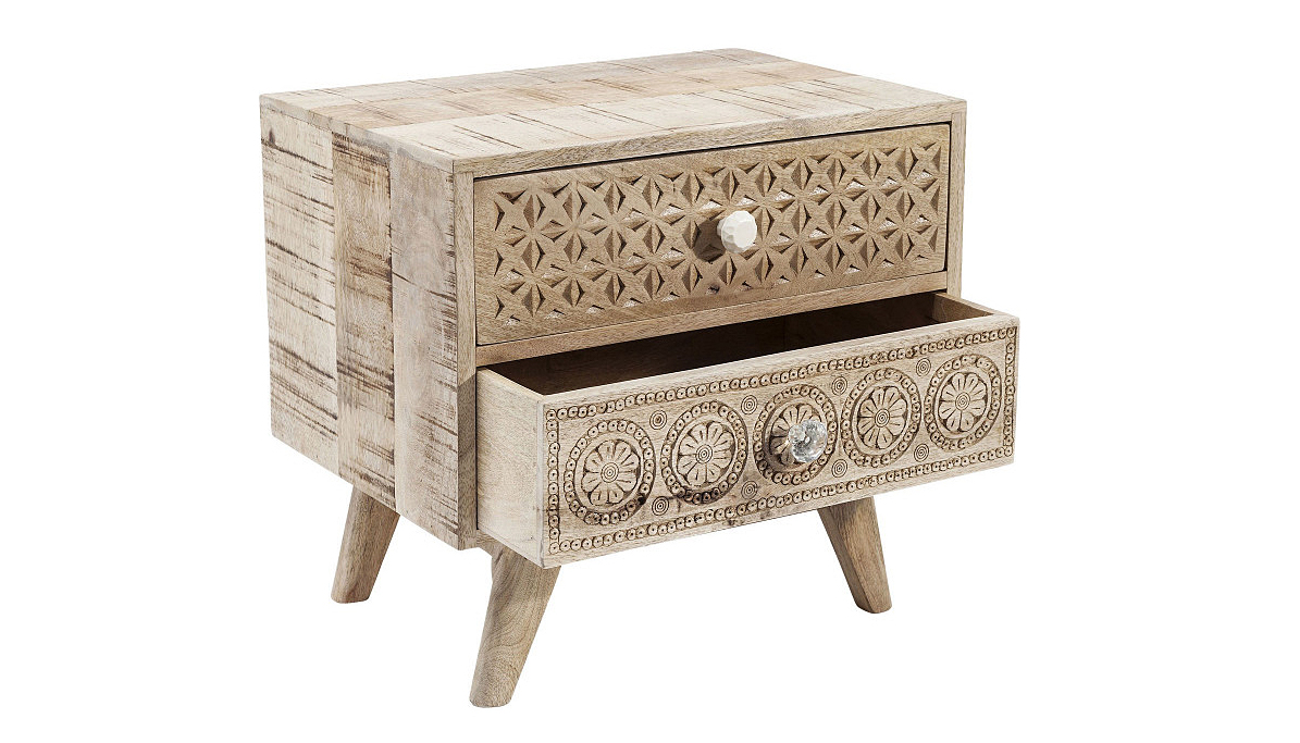 Mesa de noche vintage Puro