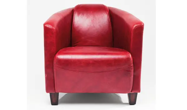 Sillón Cigar Lounge rojo