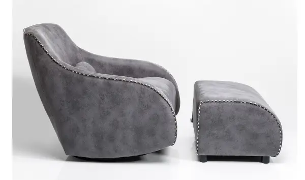 Butaca mecedora Swing Ritmo Vintage gris