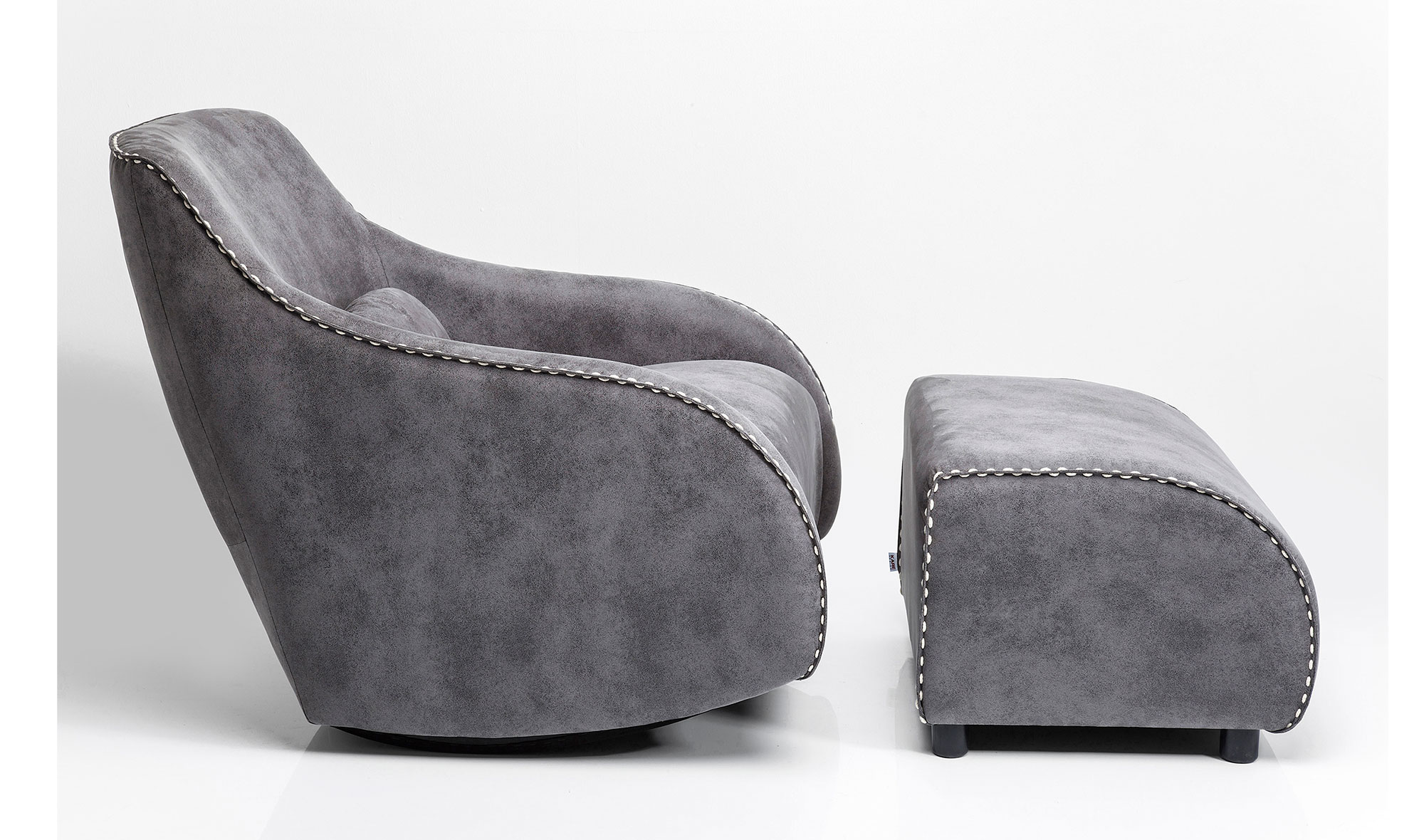 Butaca mecedora Swing Ritmo Vintage gris