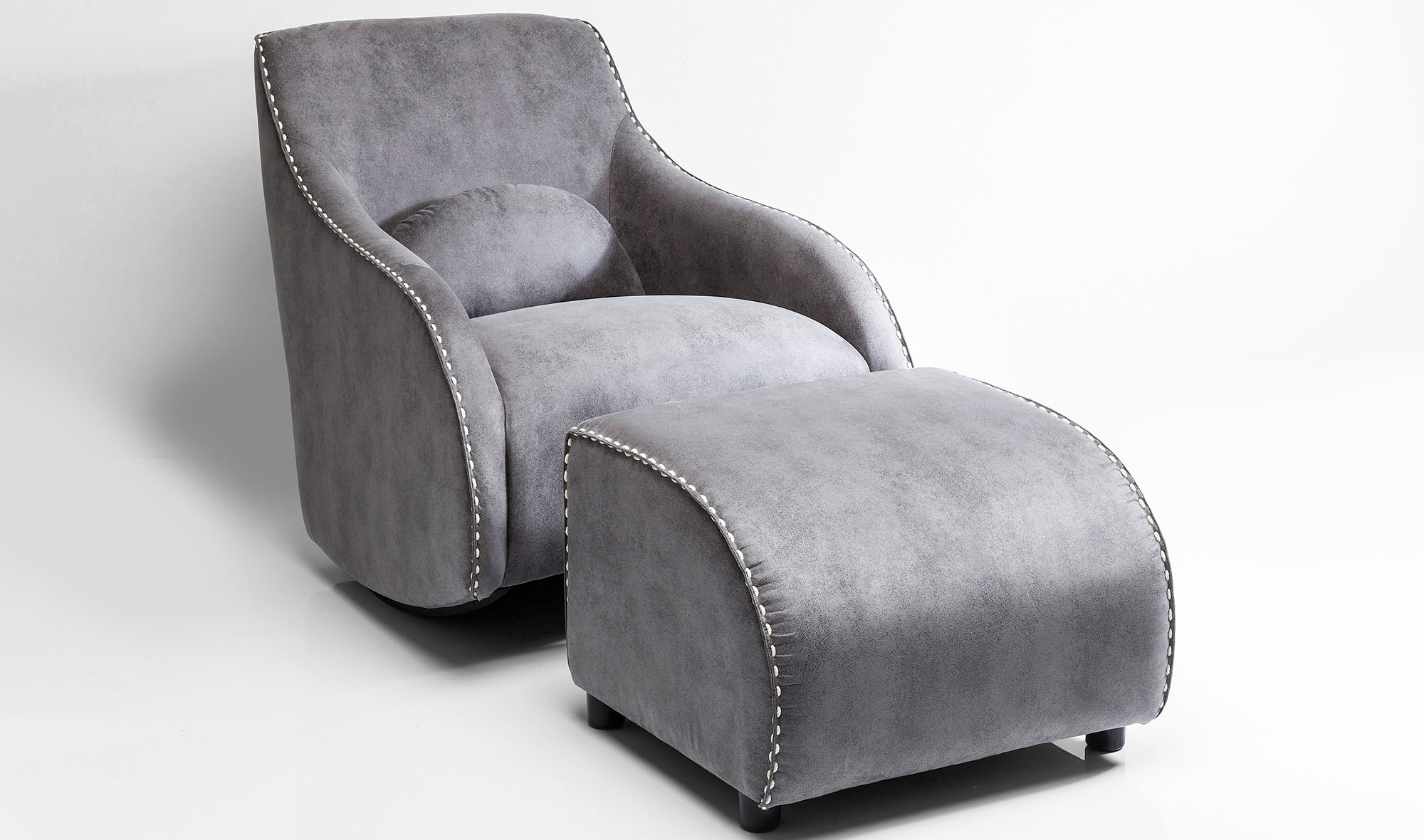 Butaca mecedora Swing Ritmo Vintage gris