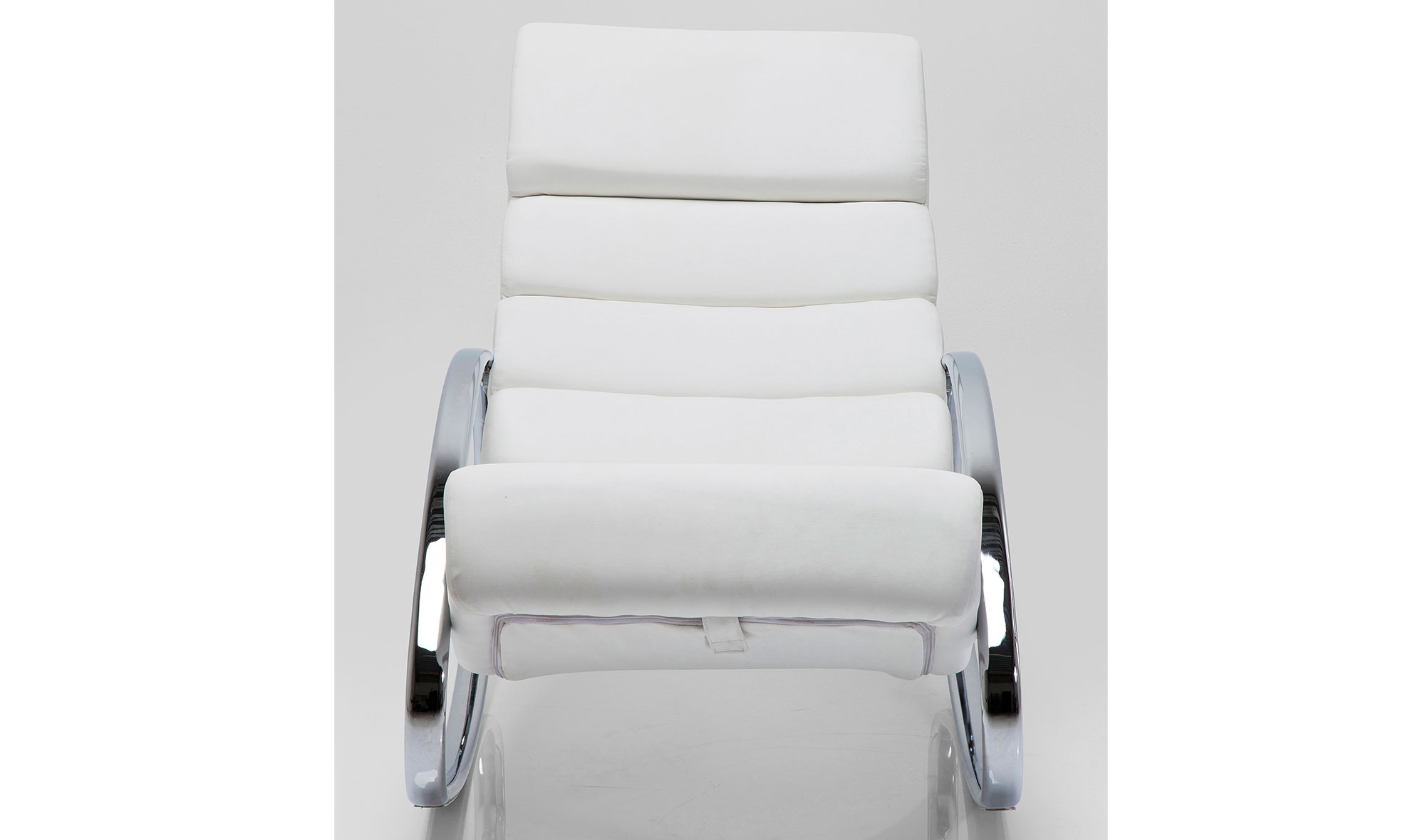 Silla mecedora Manhattan blanco