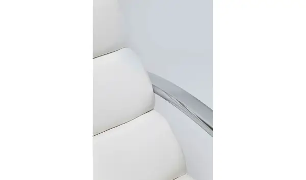 Silla mecedora Manhattan blanco
