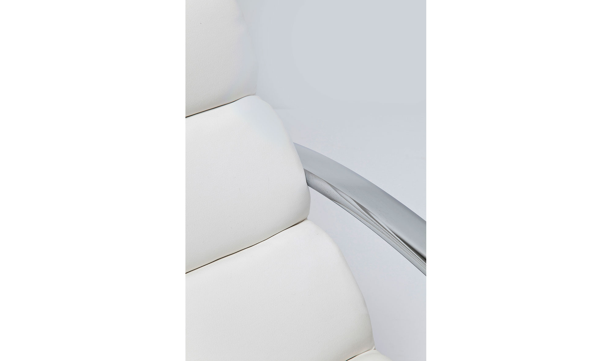 Silla mecedora Manhattan blanco