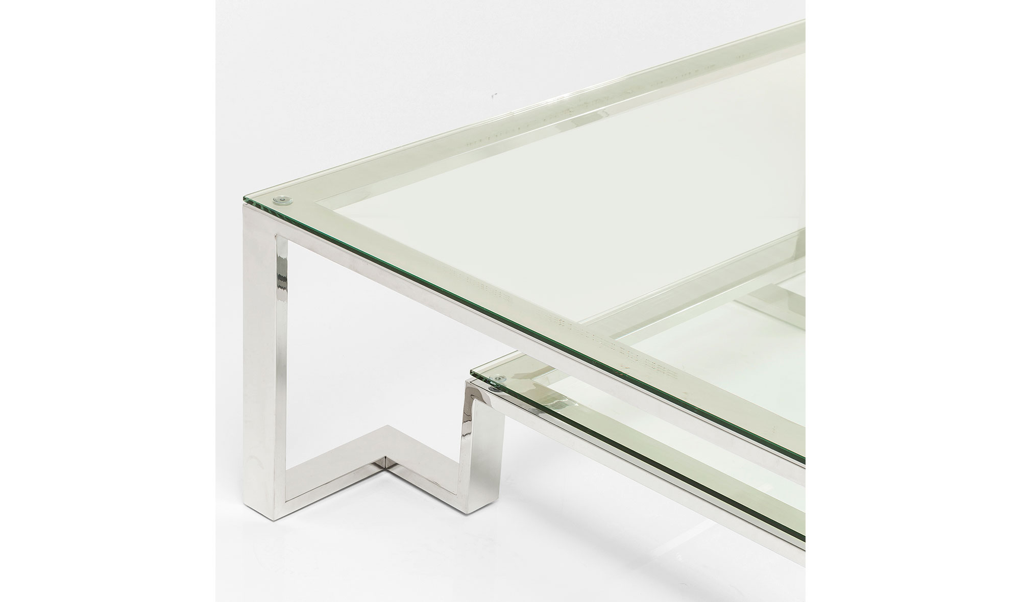 Mesa centro Silver Rush 120x120cm