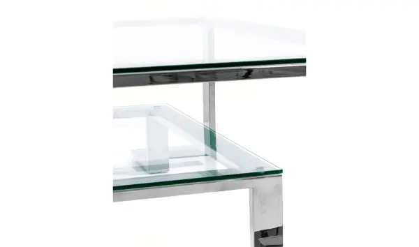 Mesa centro Silver Rush 120x120cm