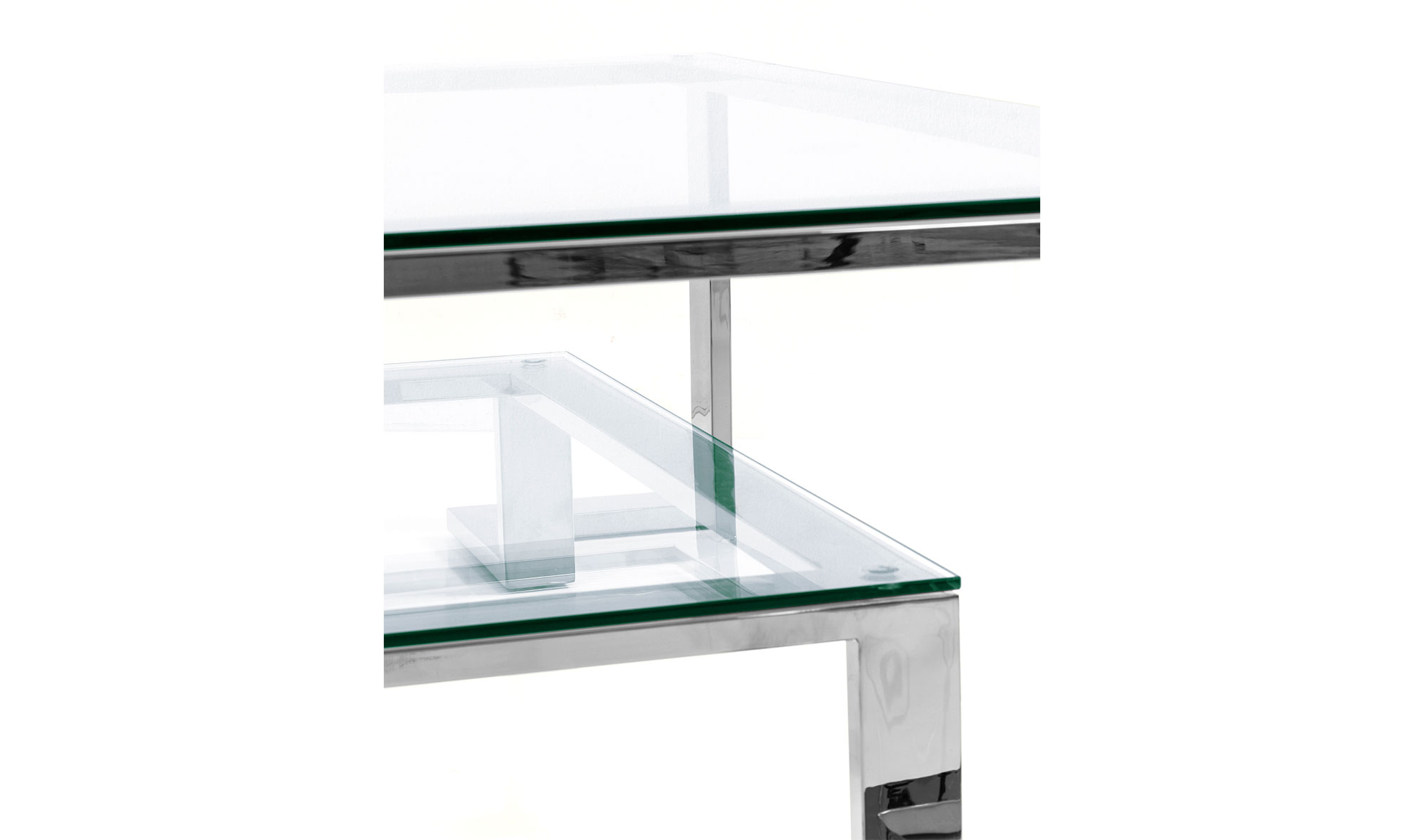 Mesa centro Silver Rush 120x120cm