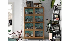 Vitrina 8 puertas industrial Loft Natur Vitrina 8 puertas industrial Loft Natur