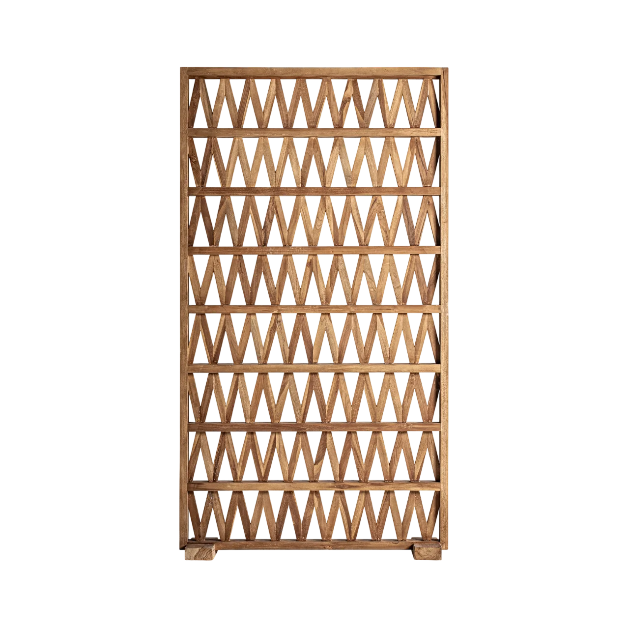 Parabán de madera de teka Viriat