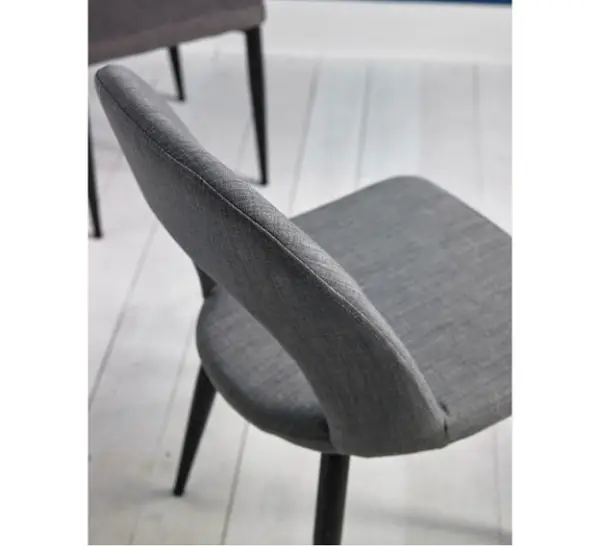 Silla nórdica gris claro Anika