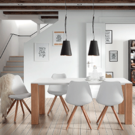 Decora tu casa con muebles nórdicos de roble