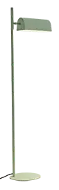 Lámpara de pie Alba acero verde