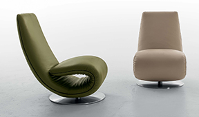 Chaise longue de diseño Ricciolo Tonin Casa