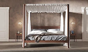 Cama con dosel Arquitec by Bodonni Cama con dosel Arquitec by Bodonni