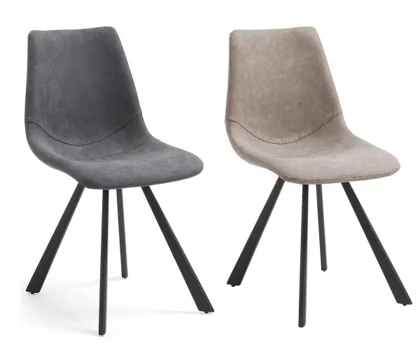 Silla vintage Tressia negro