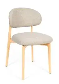 Silla beige Wanda